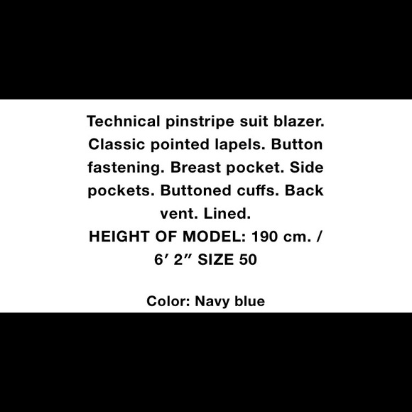 Zara Men Blazer size 44 - Picture 6 of 6